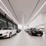 چه سقفی برای نمایشگاه خودرو بزنم؟